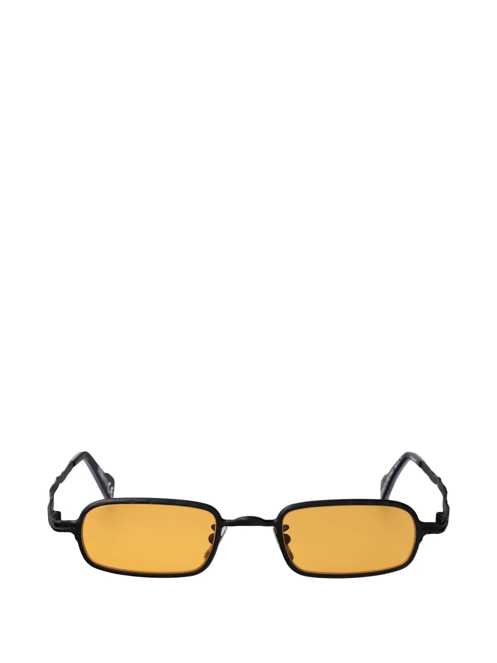 Kuboraum Maske Z18 rectangle-frame sunglasses - Schwarz