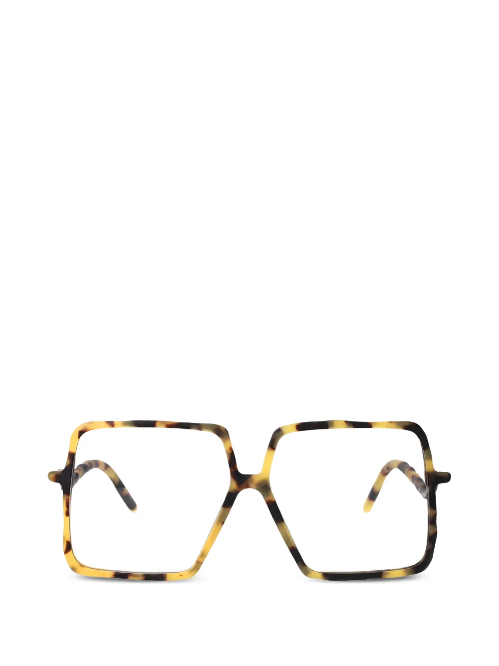 Kuboraum Maske L12 square-frame glasses - Marrone