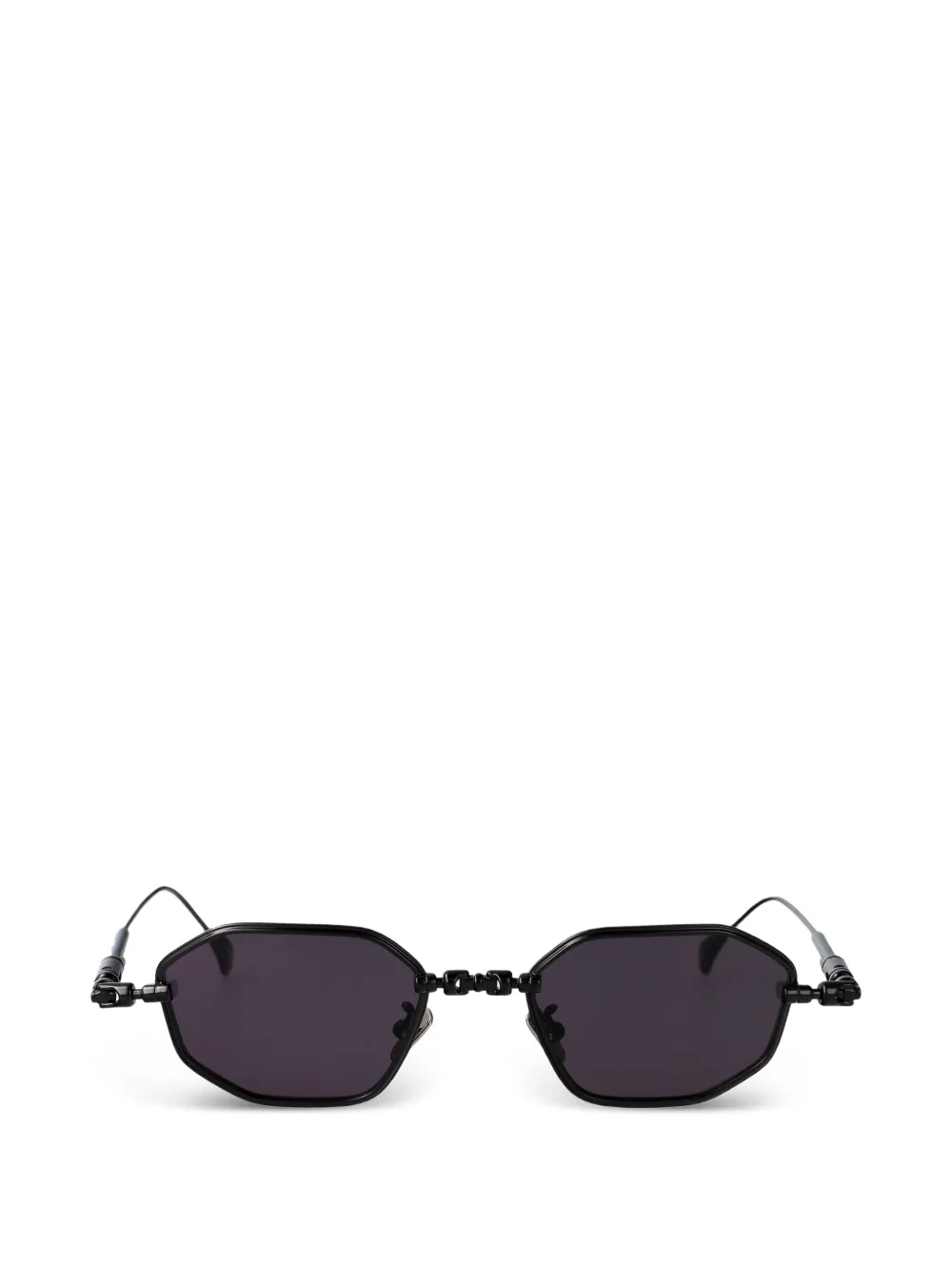 Kuboraum geometric-frame sunglasses - Nero