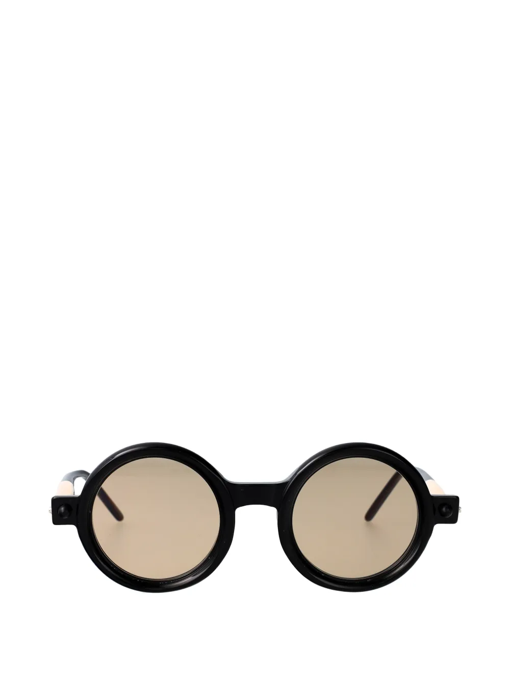 Kuboraum Maske P1 round-frame sunglasses - Nero