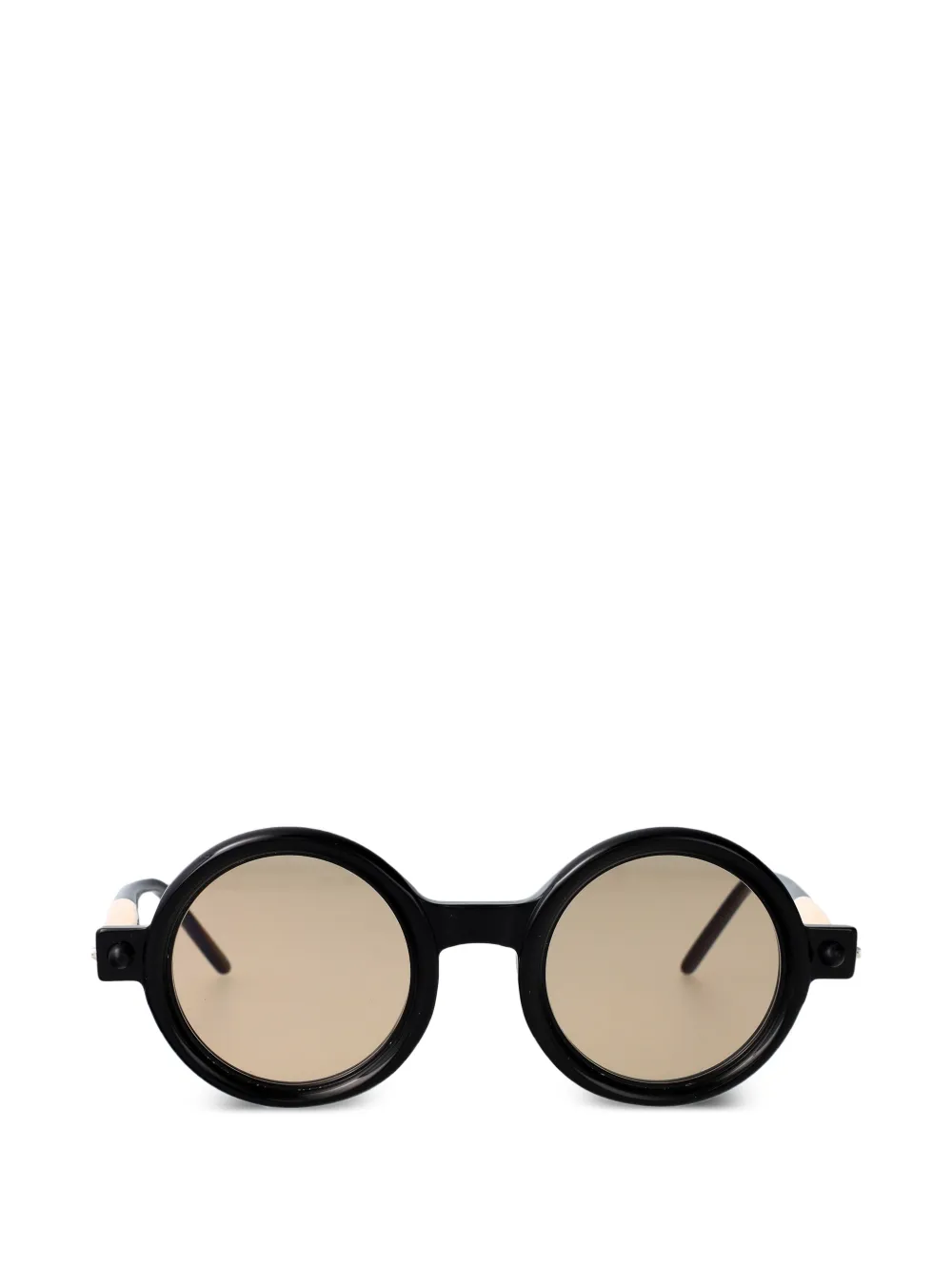 Kuboraum Maske P1 round-frame sunglasses - Nero