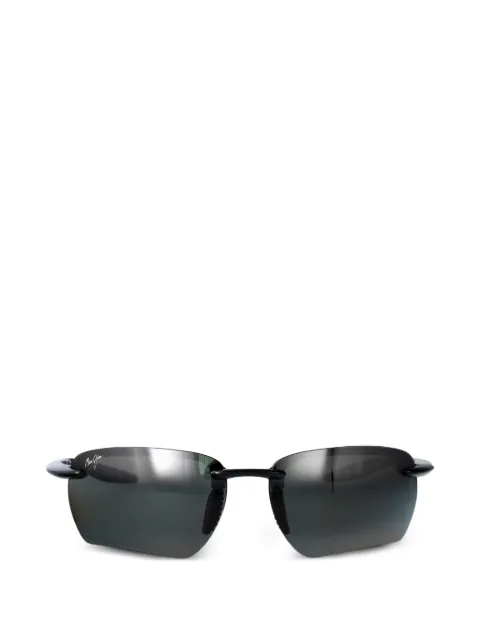 Maui Jim rimless rectangle-frame sunglasses
