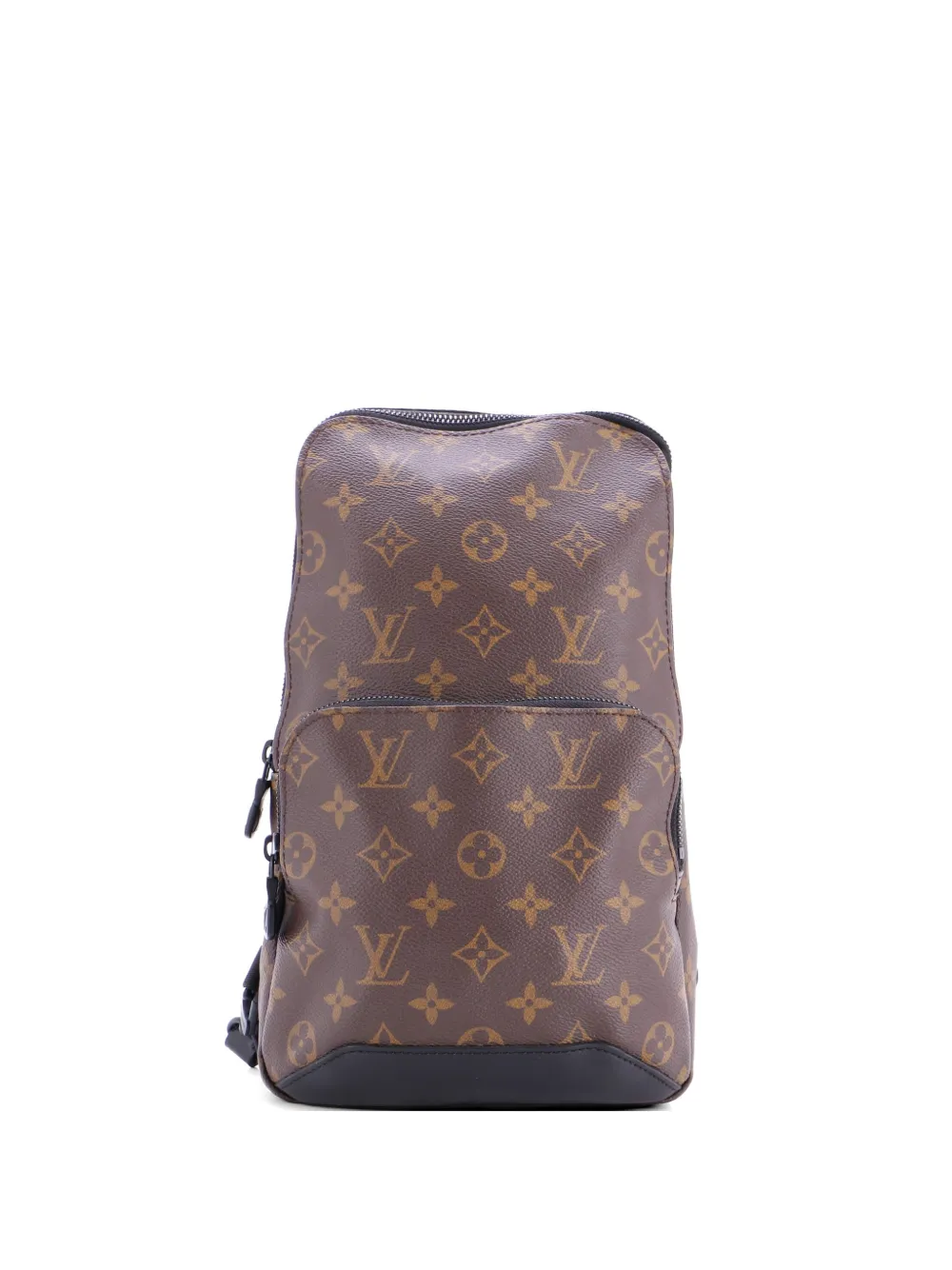 Louis Vuitton Pre-Owned Avenue Sling Bag Macassar Monogram Canvas crossbody bag - Marrone