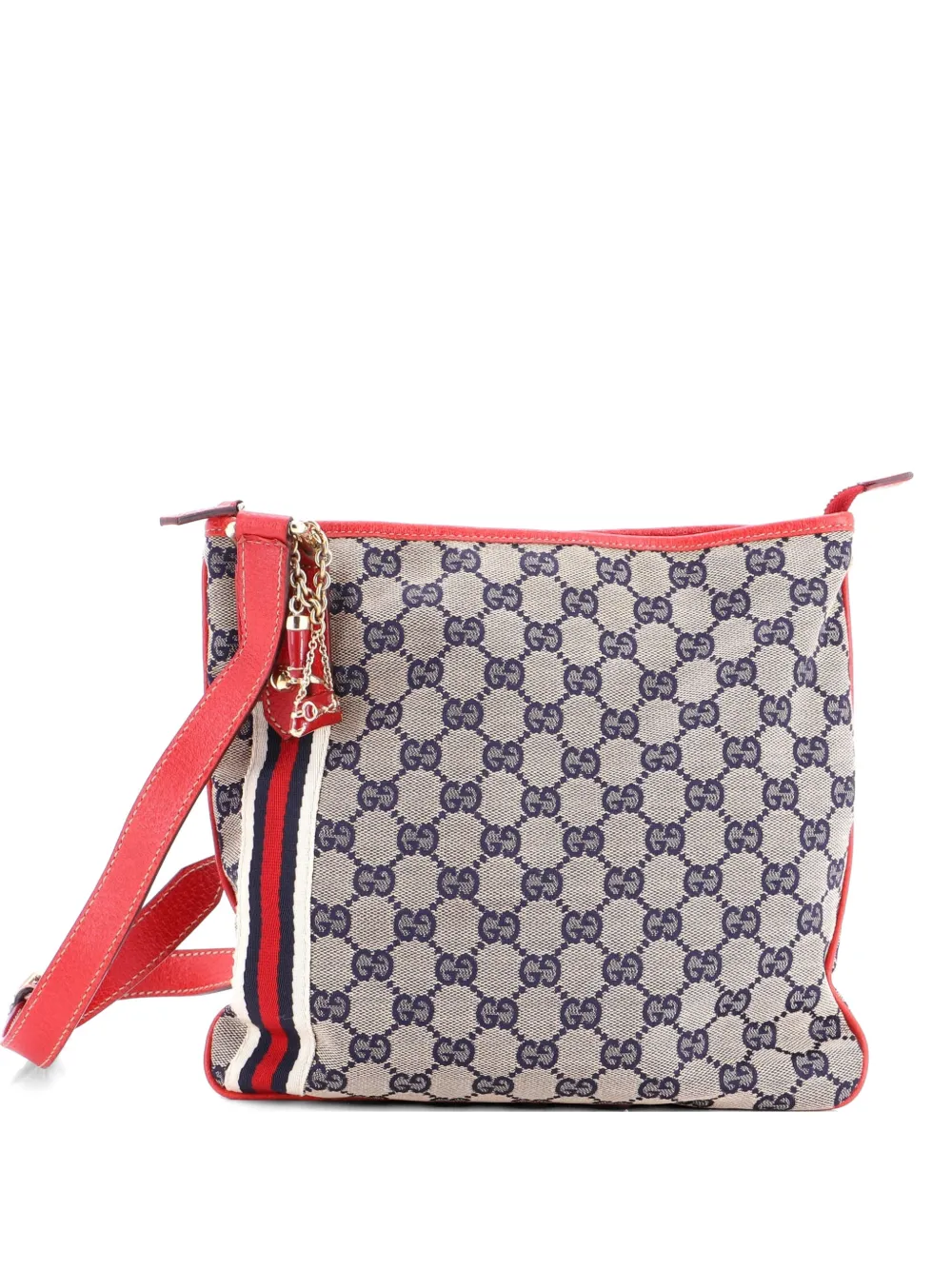 Gucci Pre-Owned Jolicoeur Messenger Bag GG Canvas crossbody bag - Toni neutri