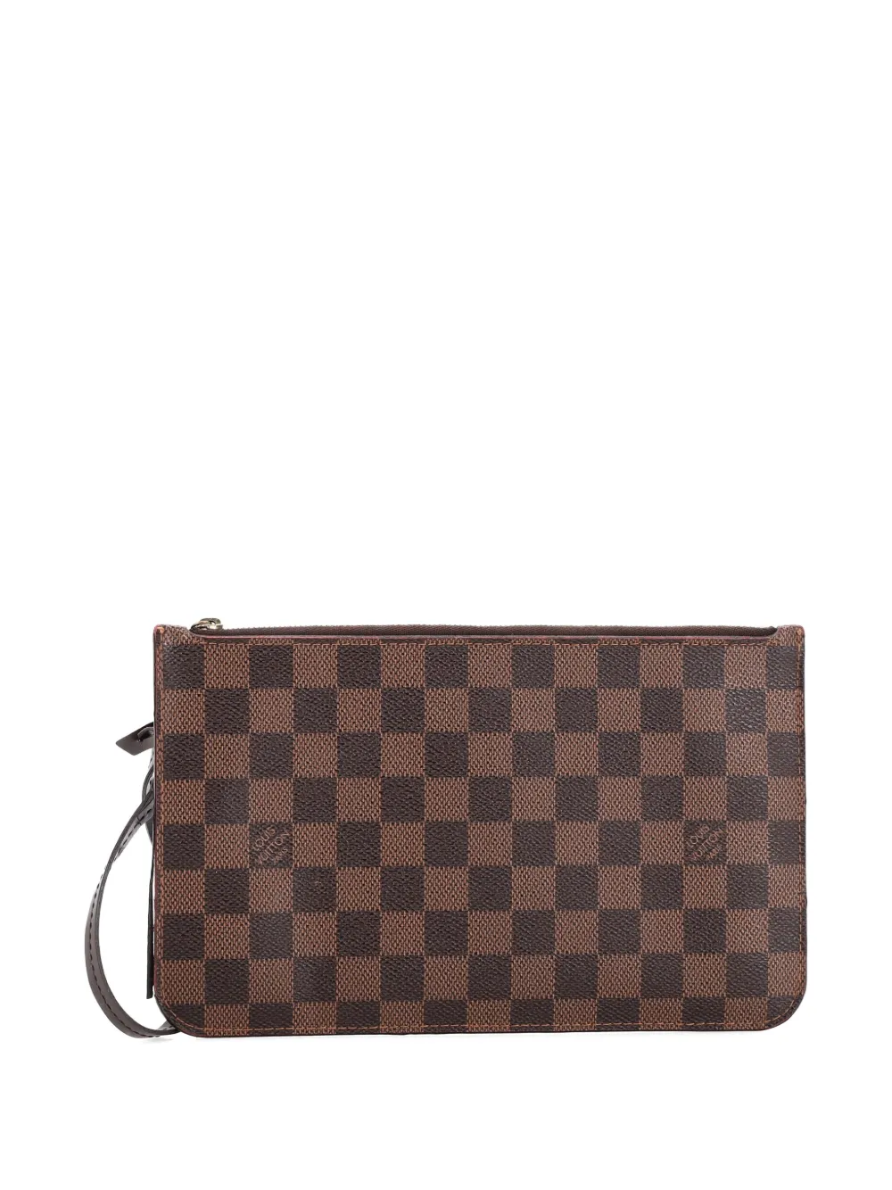 Louis Vuitton Pre-Owned Neverfull Pochette Damier Large pouch - Marrone