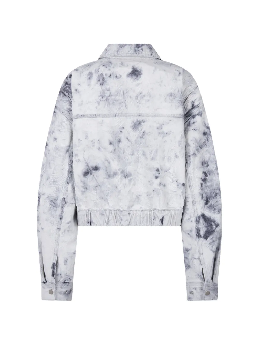 TOMBOY Denim jack met ijs wassing Wit