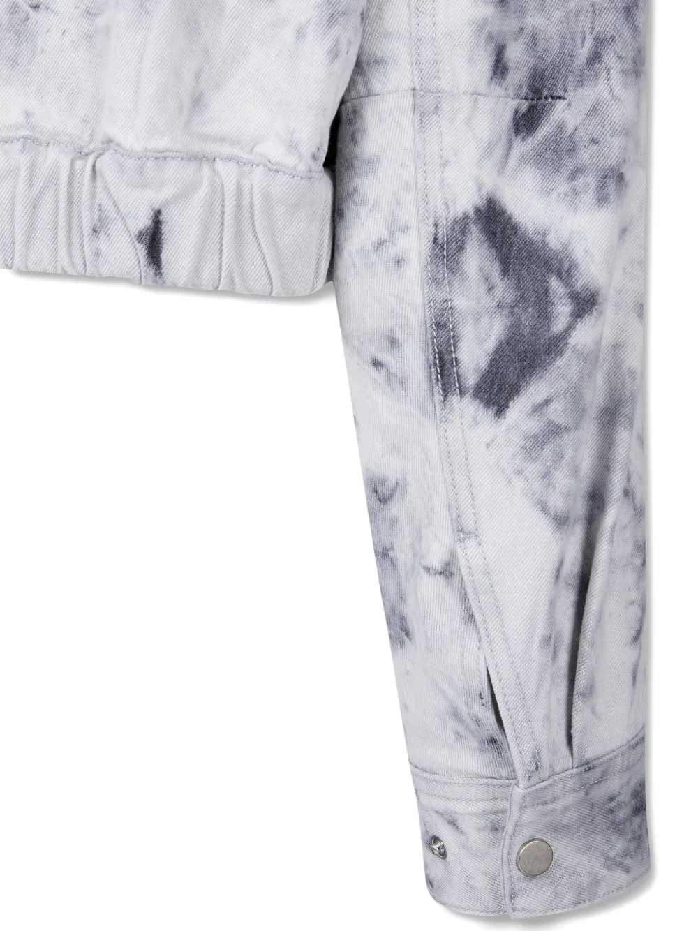 TOMBOY Denim jack met ijs wassing Wit