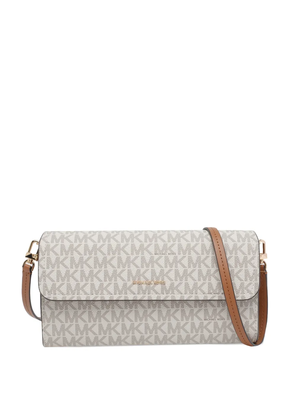 Michael Michael Kors small Jet Set logo-print crossbody bag - Bianco