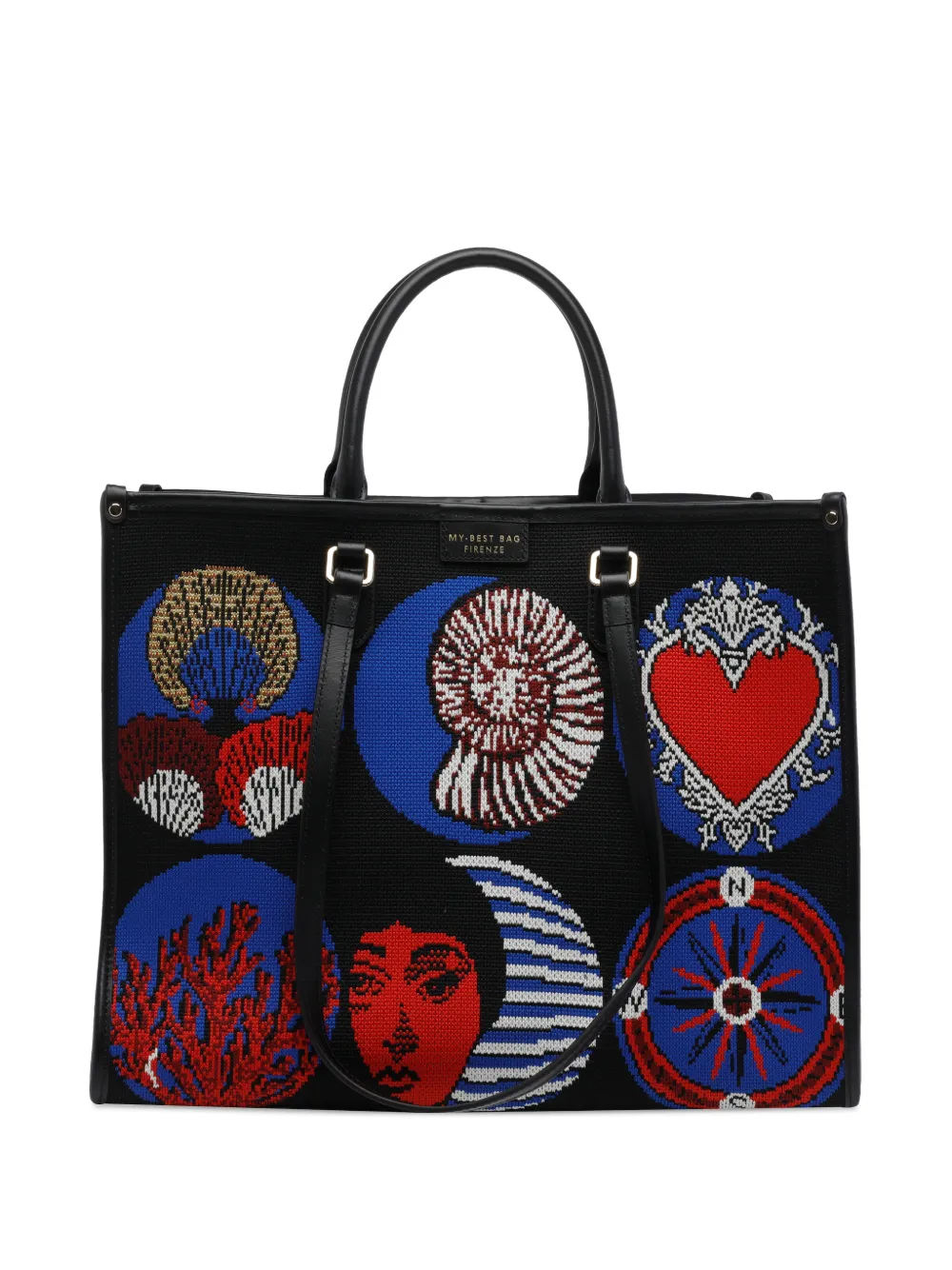 MY BEST BAG big Atena tote bag - Nero