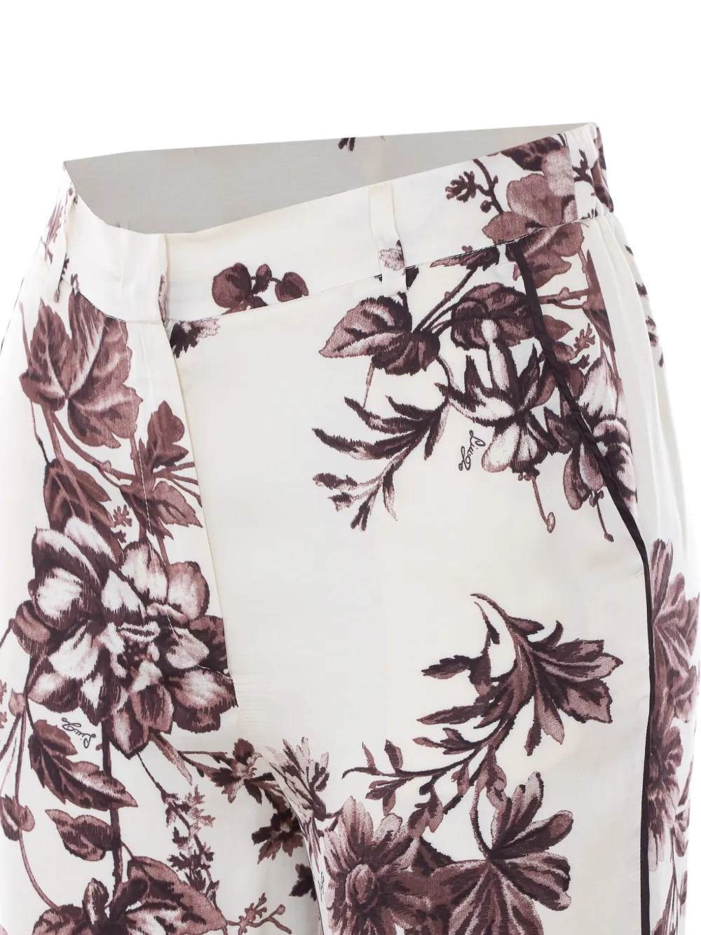 LIU JO Satijnen broek Beige