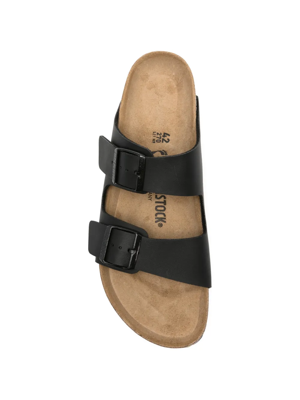 Birkenstock Arizona buckle-fastening sandals Zwart
