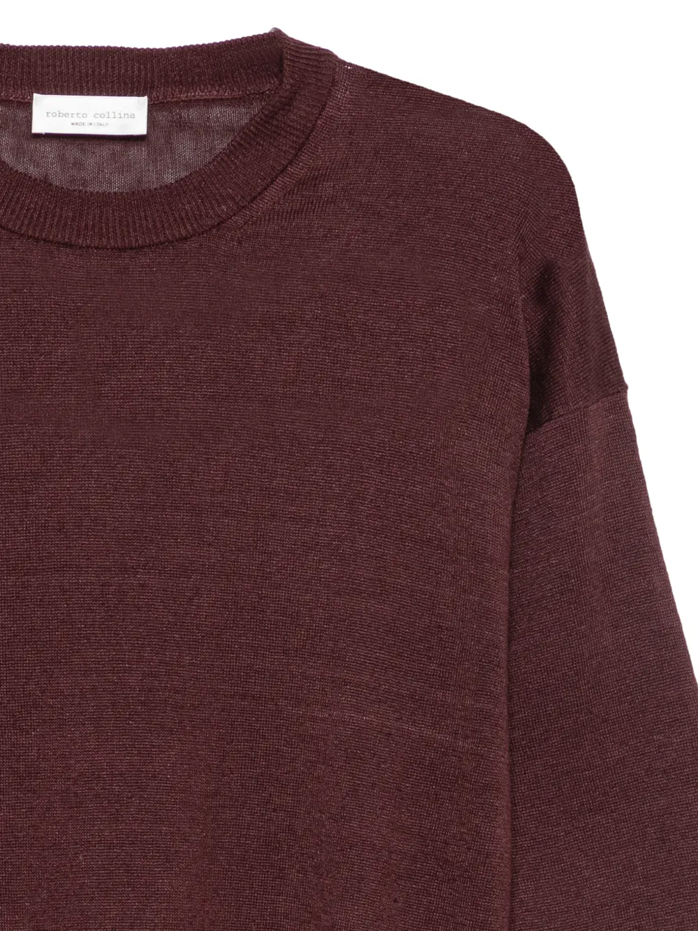 Roberto Collina T-shirt met ronde hals Rood
