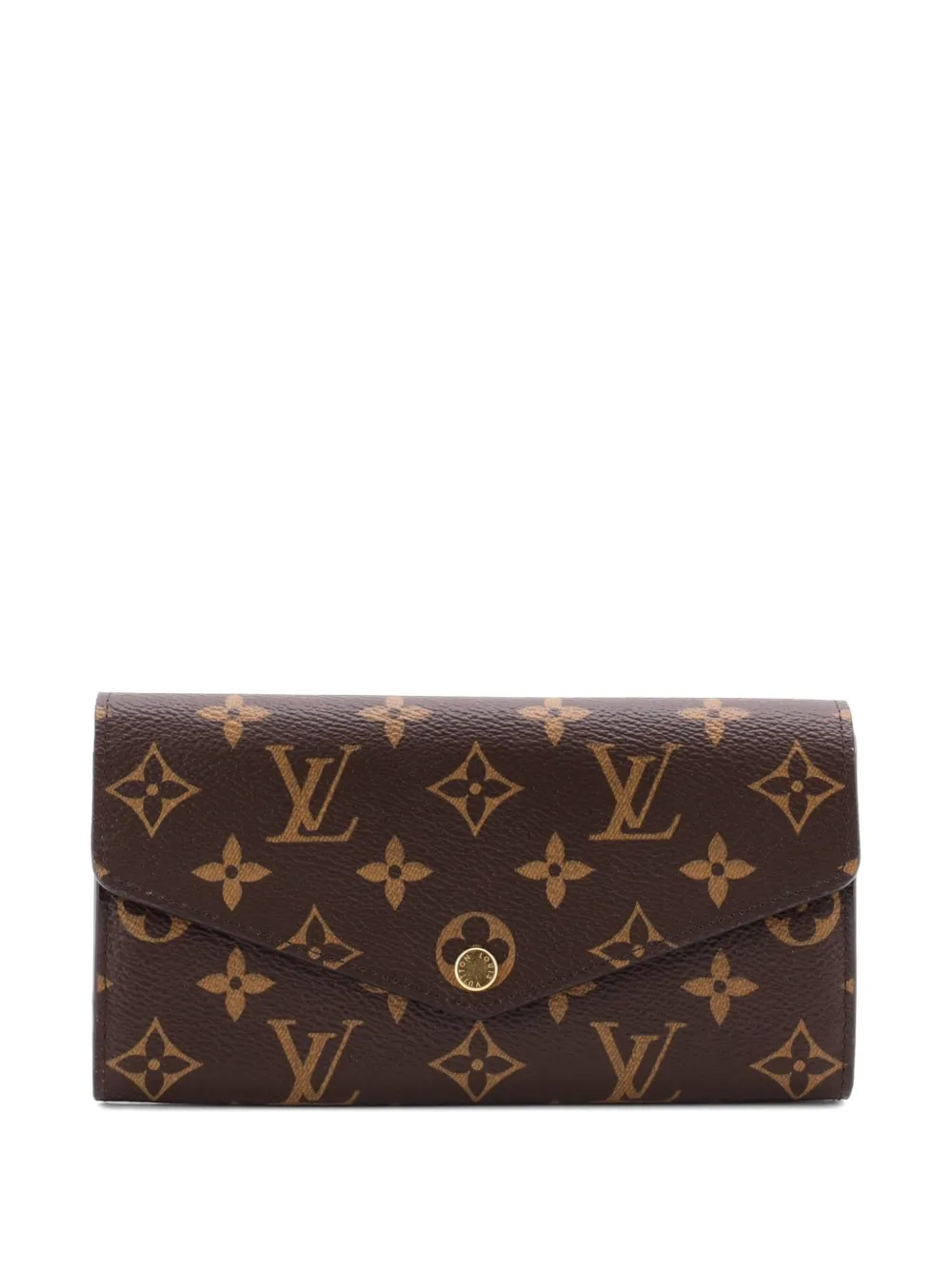 Louis Vuitton Pre-Owned Sarah Wallet NM Monogram Canvas small wallets - Marrone