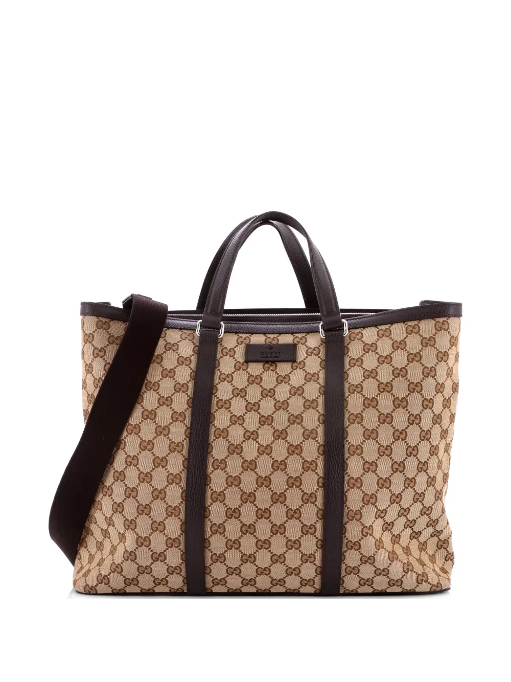 Gucci Pre-Owned Joy Convertible GG Canvas Large tote bag - Marrone