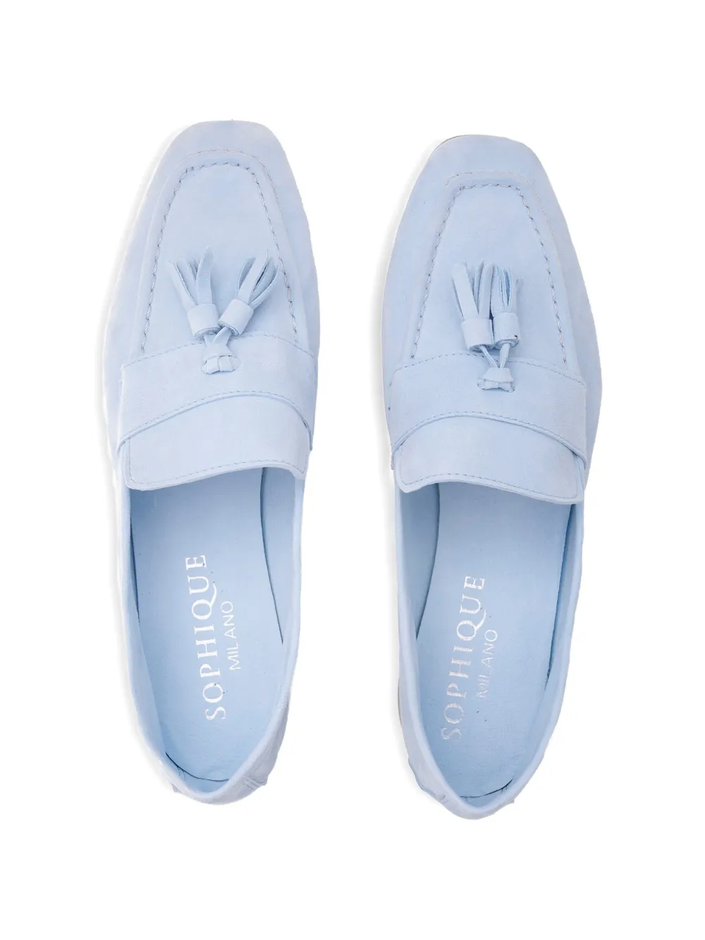 SOPHIQUE Trevi loafers met kwastjes Blauw