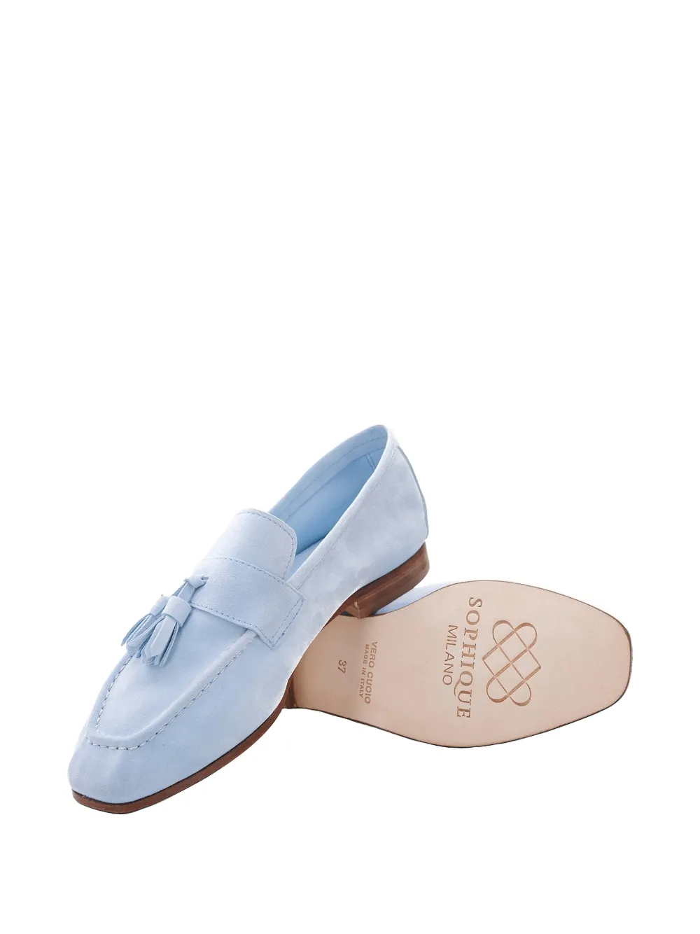 SOPHIQUE Trevi loafers met kwastjes Blauw