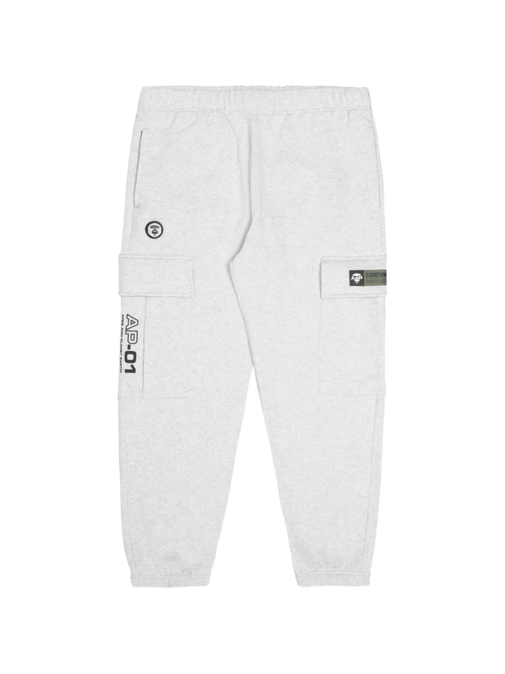 AAPE BY *A BATHING APE® elastic-waistband track pants
