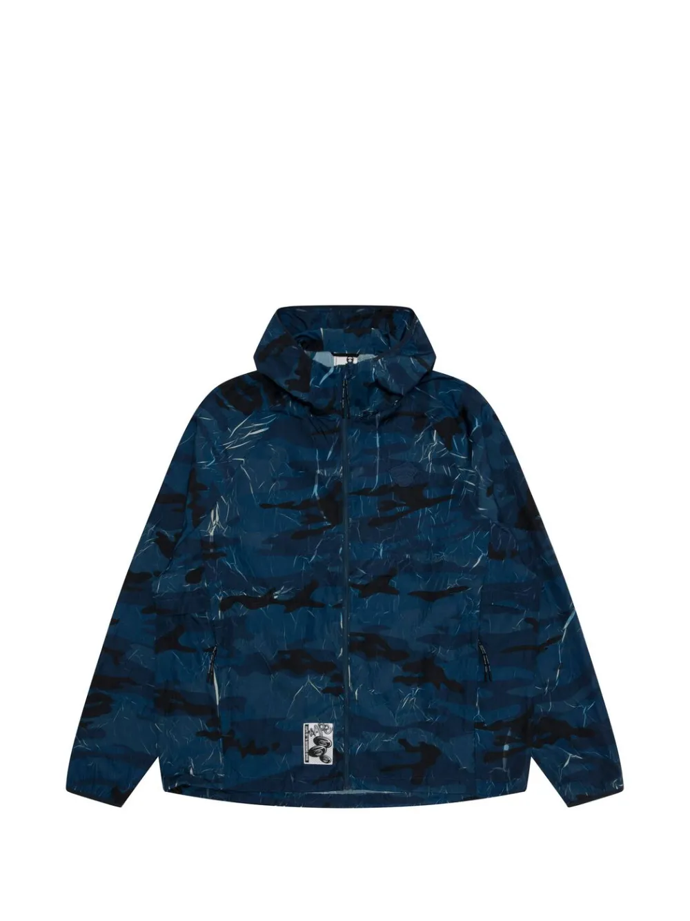 AAPE BY *A BATHING APE® camo-pattern hooded jacket
