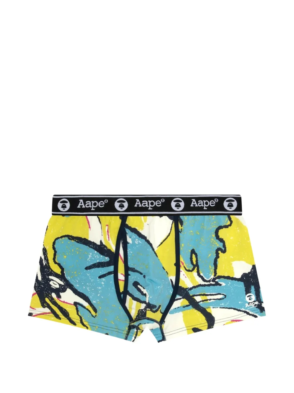 AAPE BY *A BATHING APE® camo-pattern logo-waistband boxers