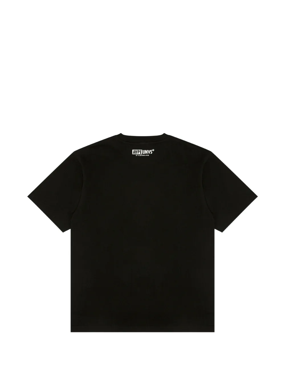 AAPE BY *A BATHING APE AAPEUNVS Moonface T-shirt met grafische print Zwart