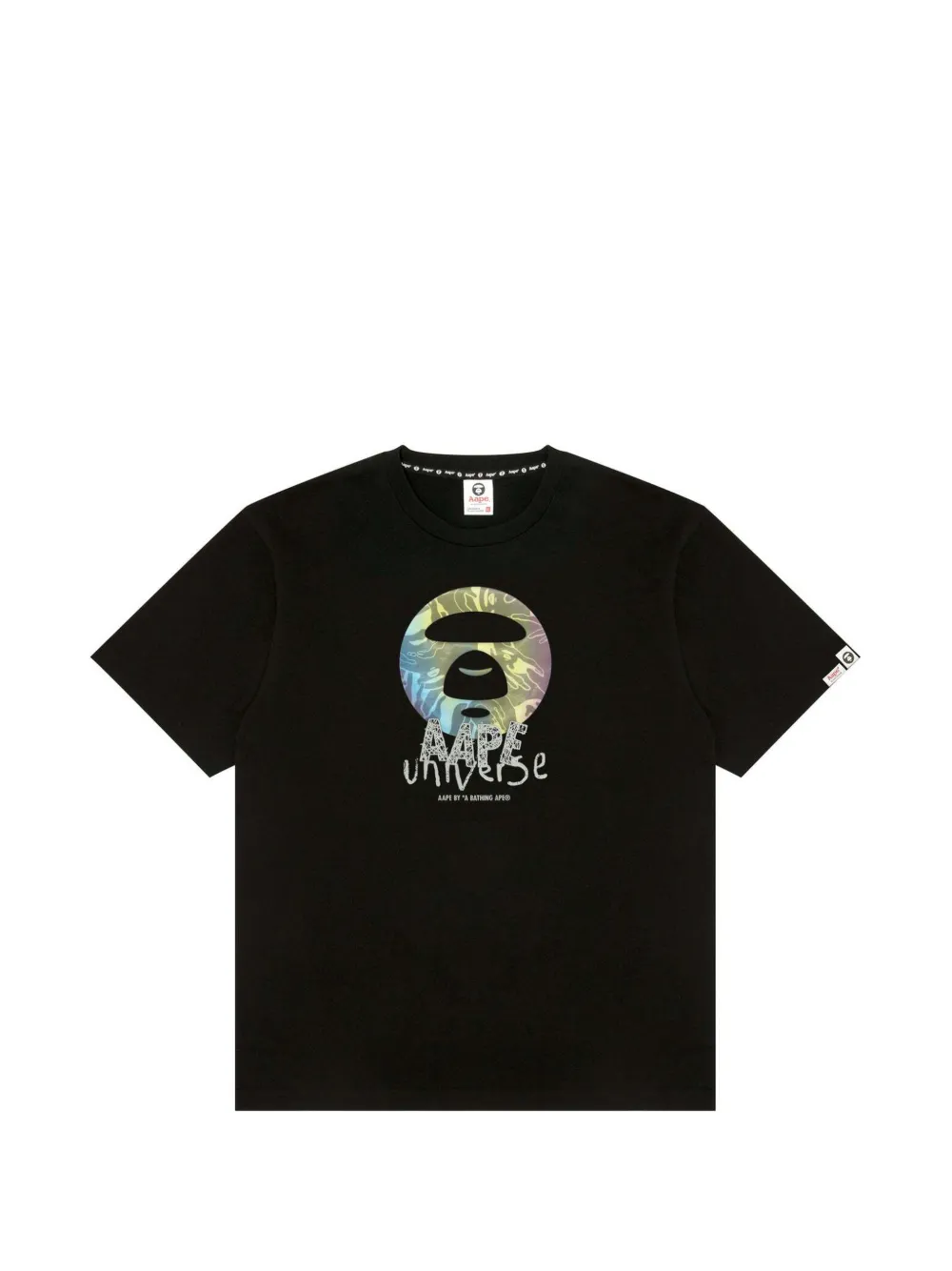 AAPE BY *A BATHING APE® AAPEUNVS Moonface graphic-print T-shirt