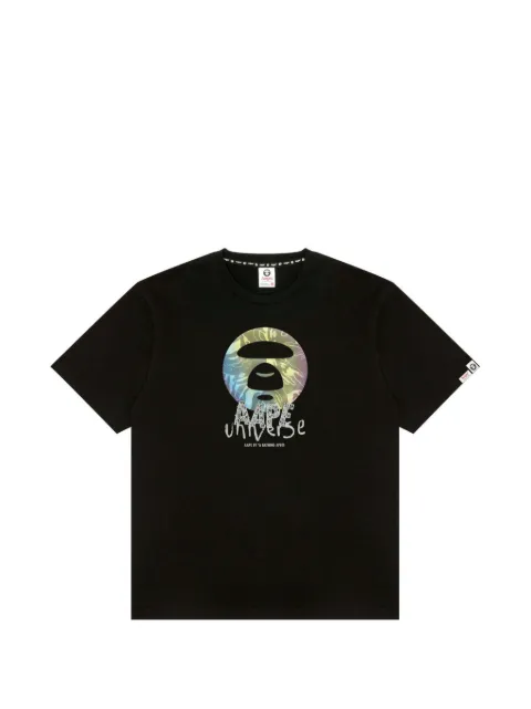 AAPE BY *A BATHING APE® t-shirt AAPEUNVS Moonface à imprimé graphique