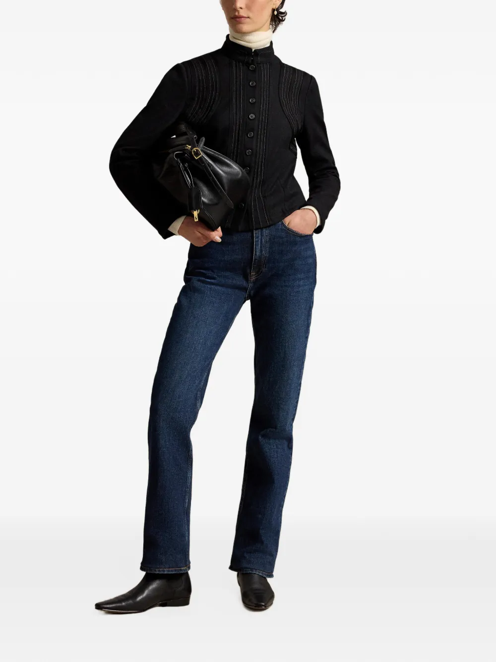 Polo Ralph Lauren stand-collar jacket Zwart