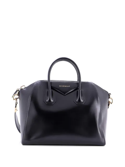 Givenchy Pre-Owned Antigona Bag Glazed Leather Medium satchel