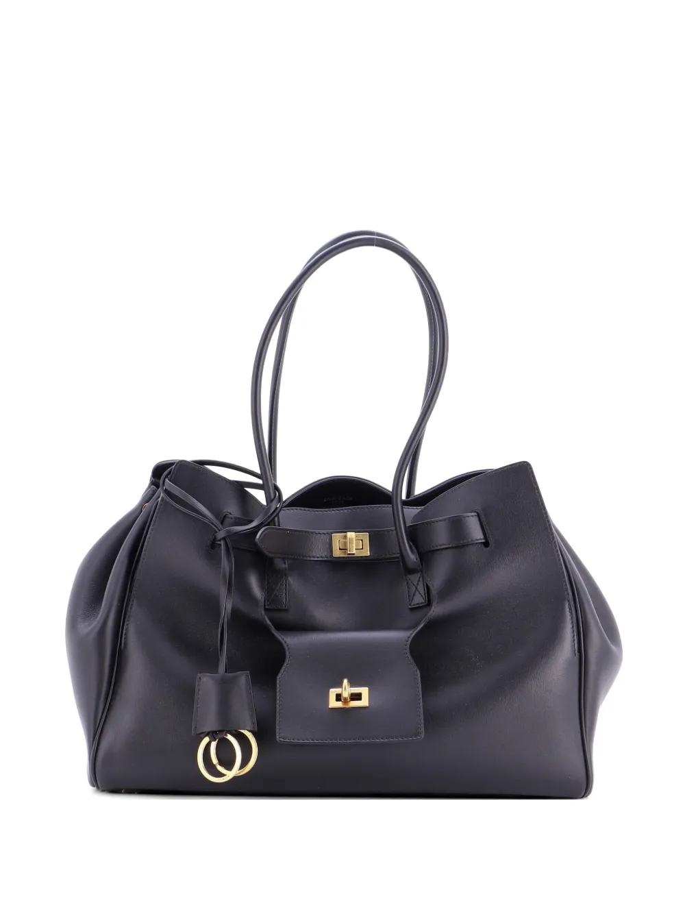 Balenciaga Pre-Owned Bel Air Carry All Bag Leather Medium tote bag - Nero