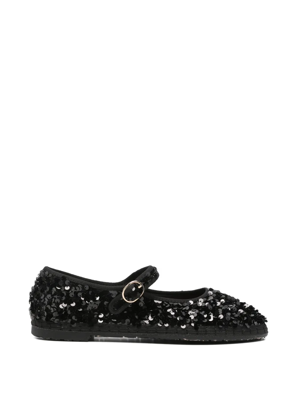 FLABELUS The Little Prince sequin-embellished ballet flats - Nero