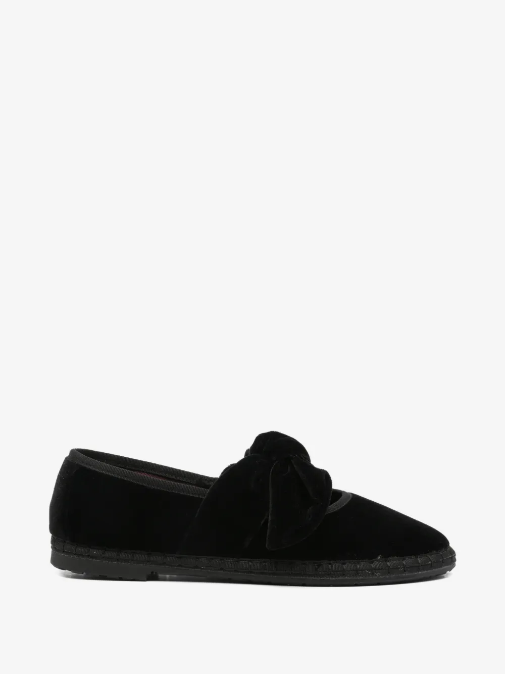 Lyra bow-detail ballet flats