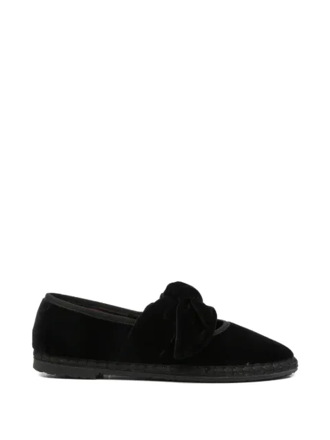 FLABELUS Lyra bow-detail ballet flats
