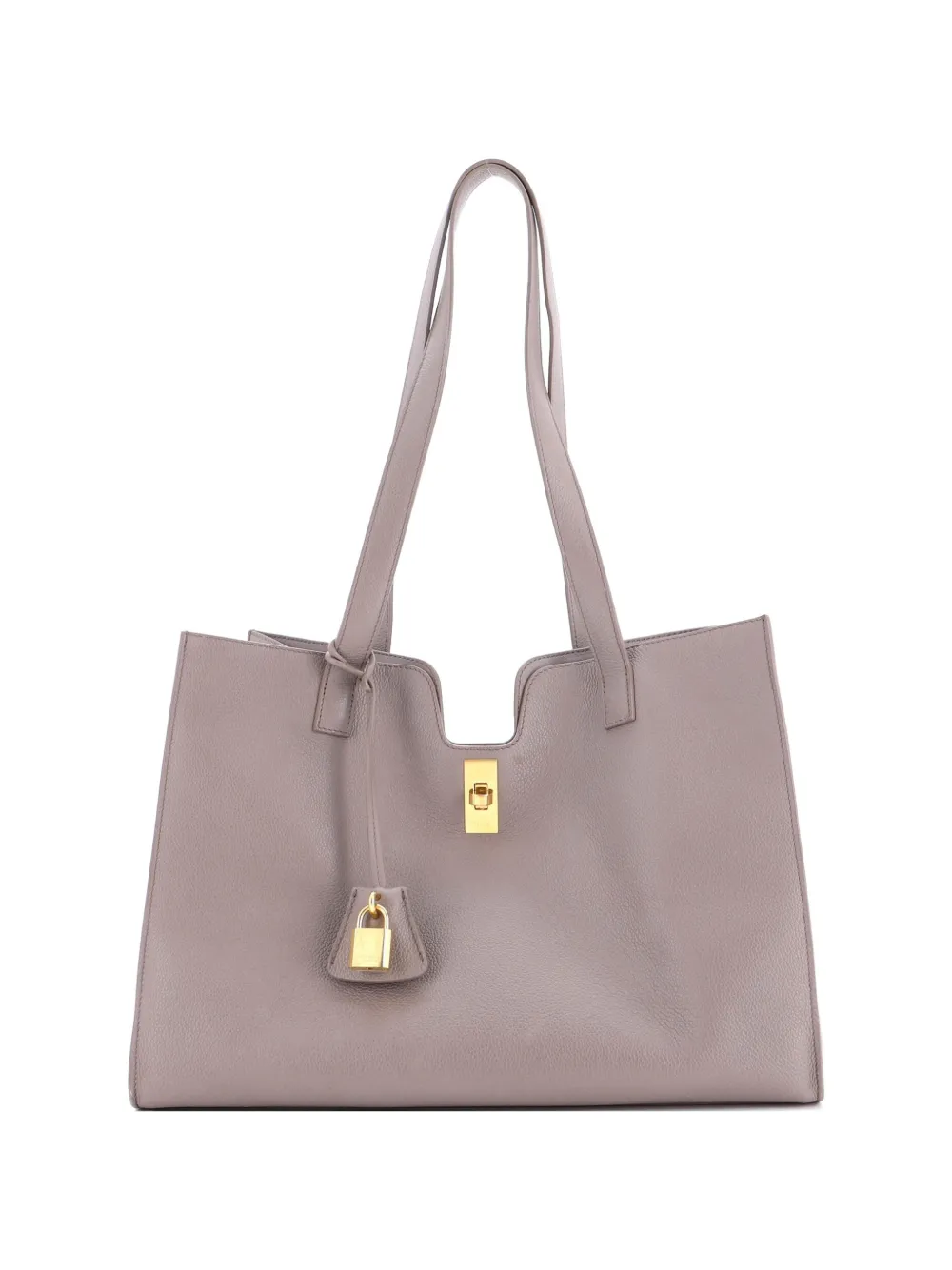Celine Pre-Owned Cabas 16 Bag Grainy Calfskin tote bag - Grigio
