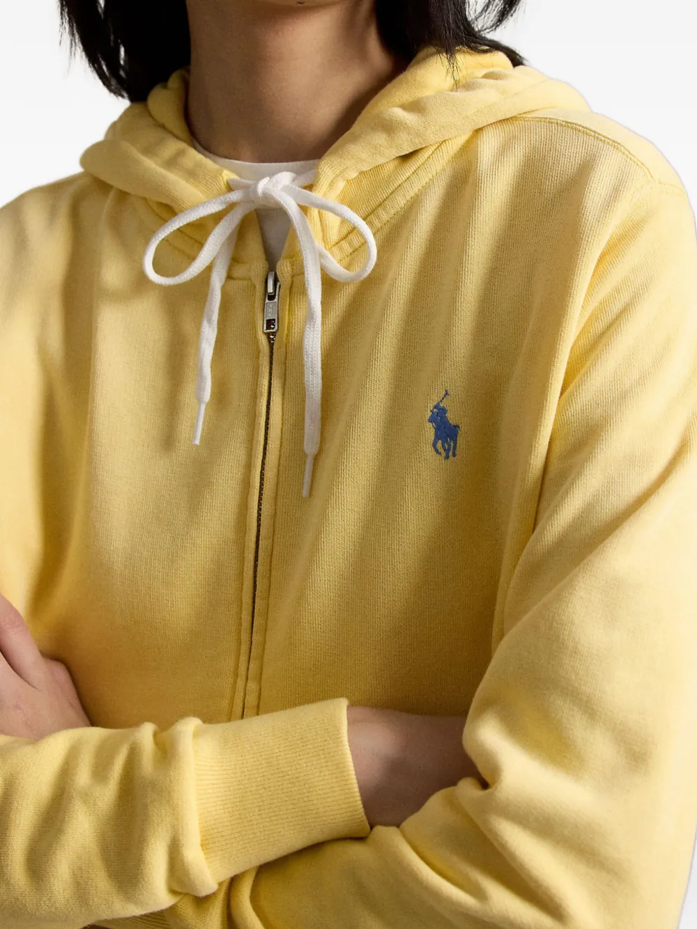 Polo Ralph Lauren Hoodie met geborduurd logo Geel