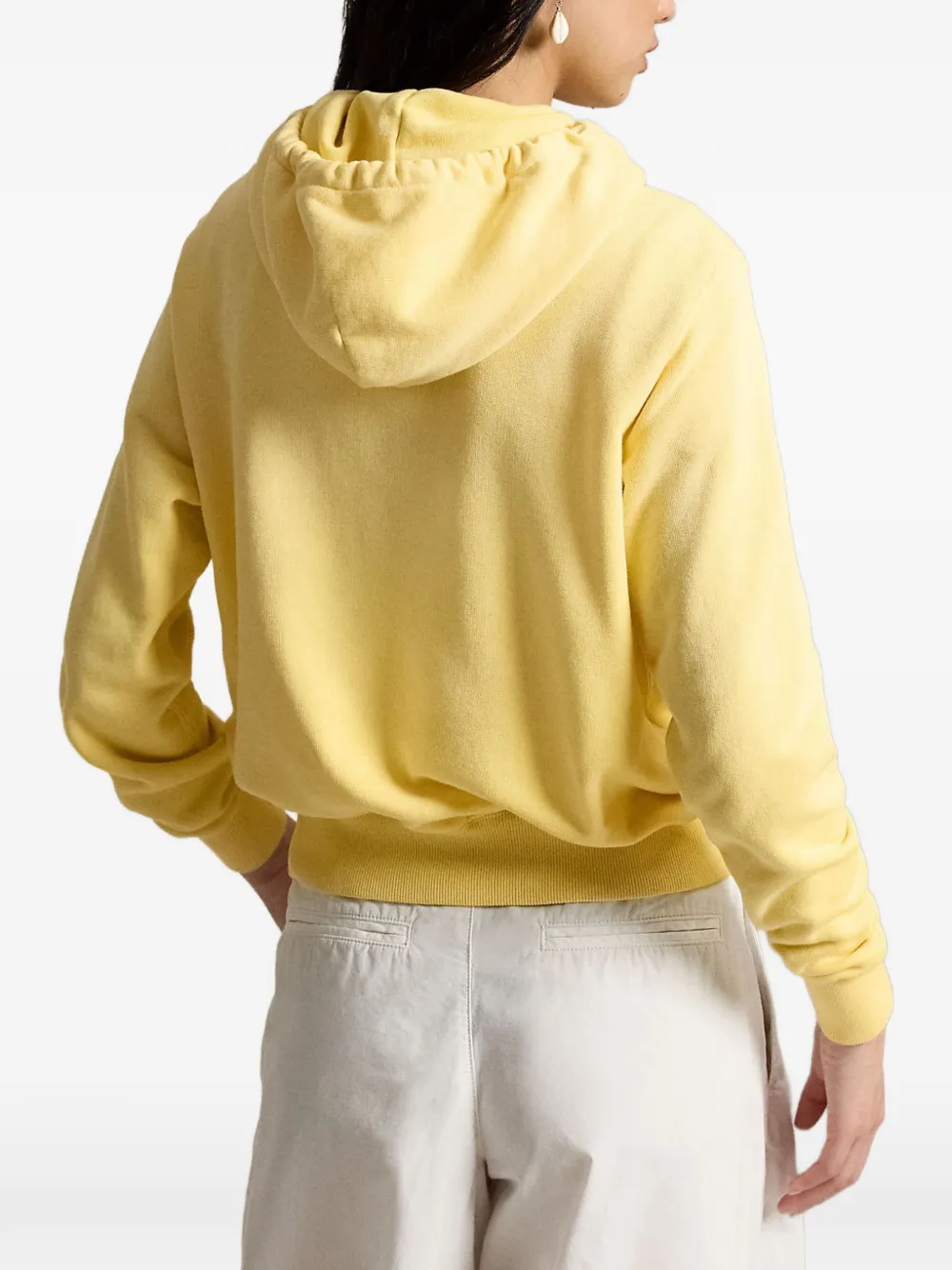 Polo Ralph Lauren Hoodie met geborduurd logo Geel