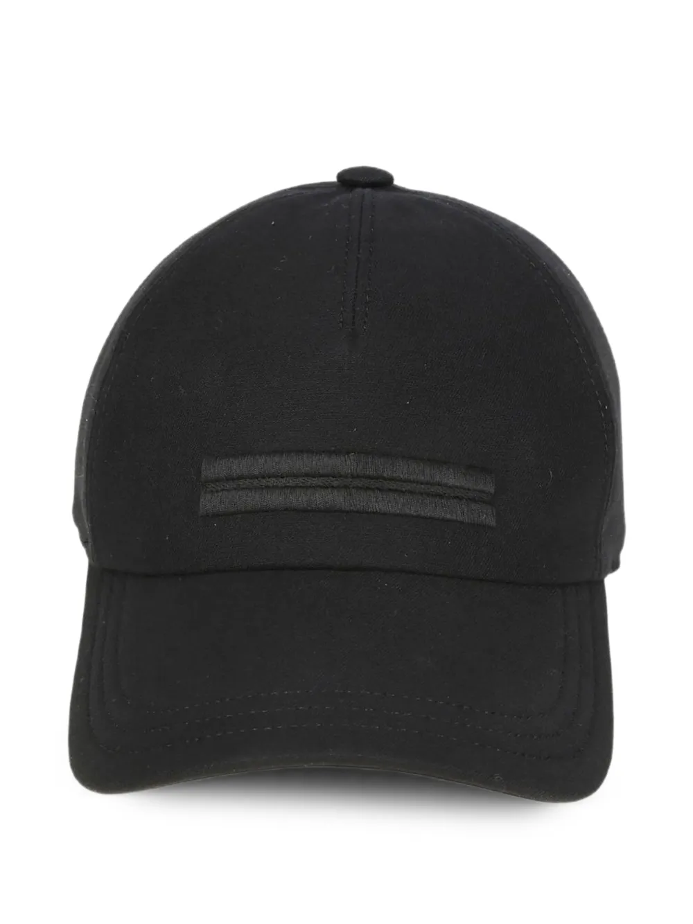 Zegna embroidered baseball cap - Nero