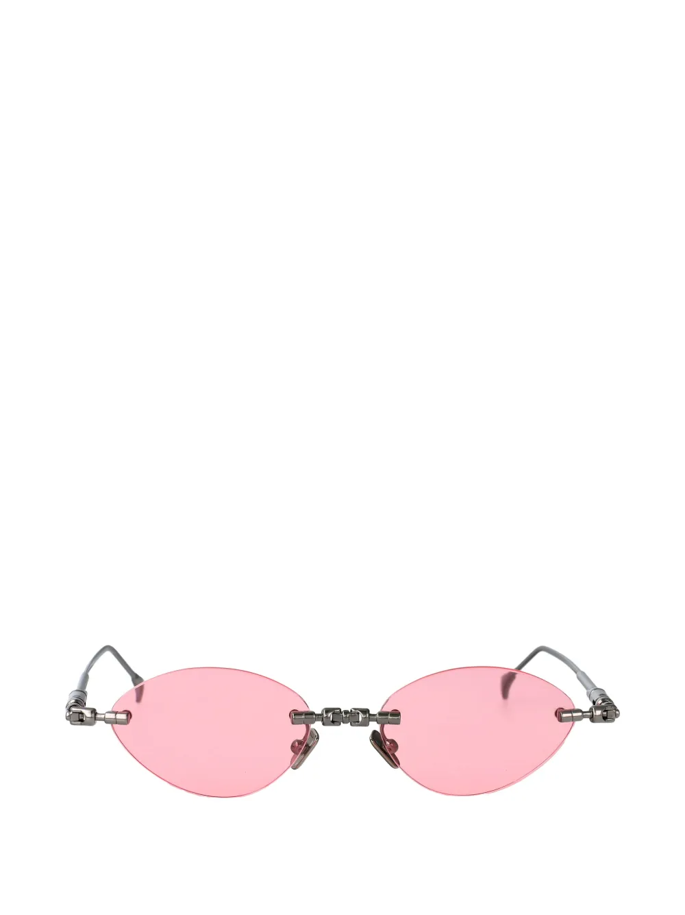 Kuboraum Maske H65 geometric-frame sunglasses - Rosa