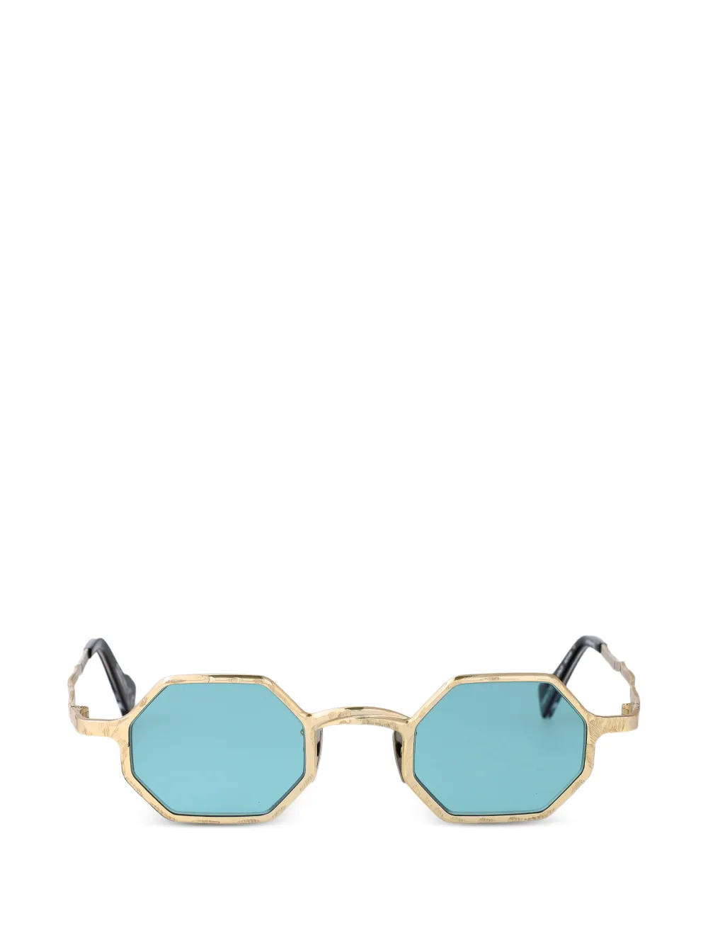 Kuboraum Maske Z19 geometric-frame sunglasses - Oro