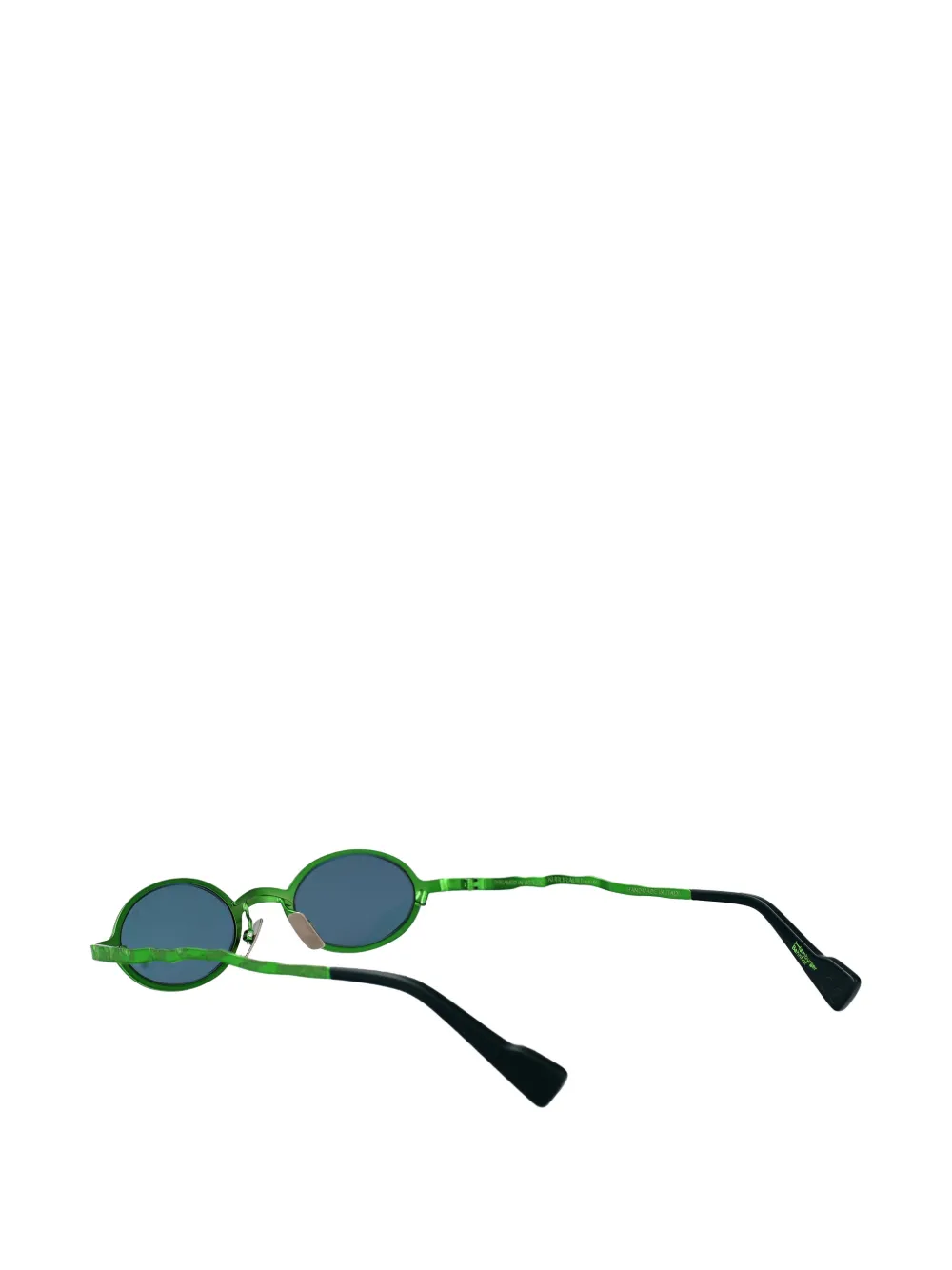 Kuboraum Maske Z24 zonnebril met ovalen montuur Groen