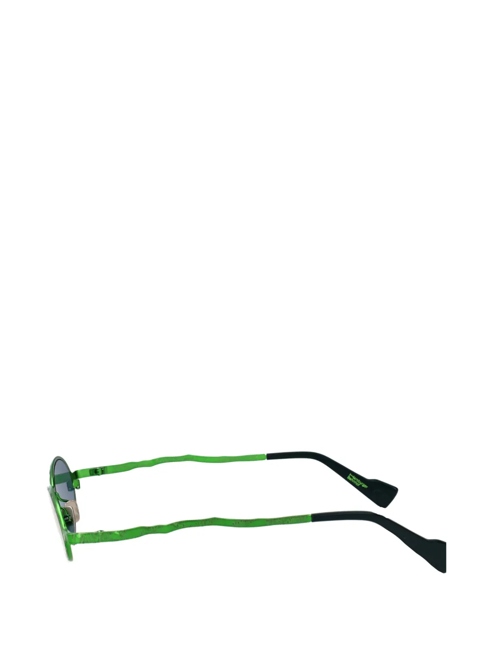 Kuboraum Maske Z24 zonnebril met ovalen montuur Groen
