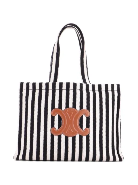 Celine Pre-Owned tote Cabas Thais Triomphe grande de lona