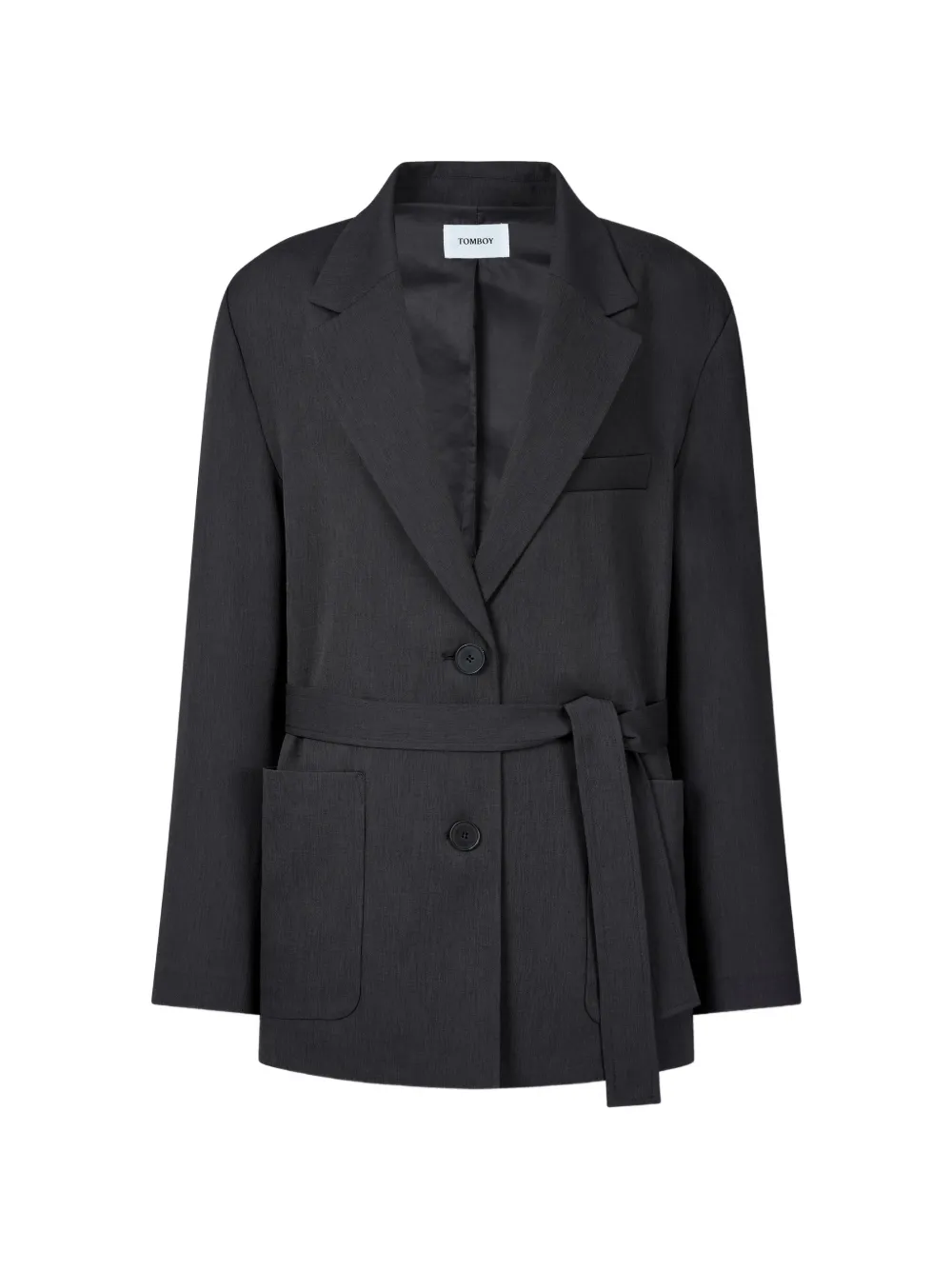 TOMBOY belted button-back jacket - Grau