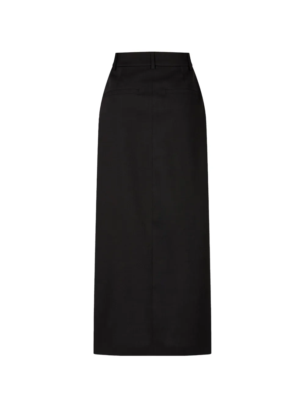 TOMBOY Rok met split aan de voorkant Zwart