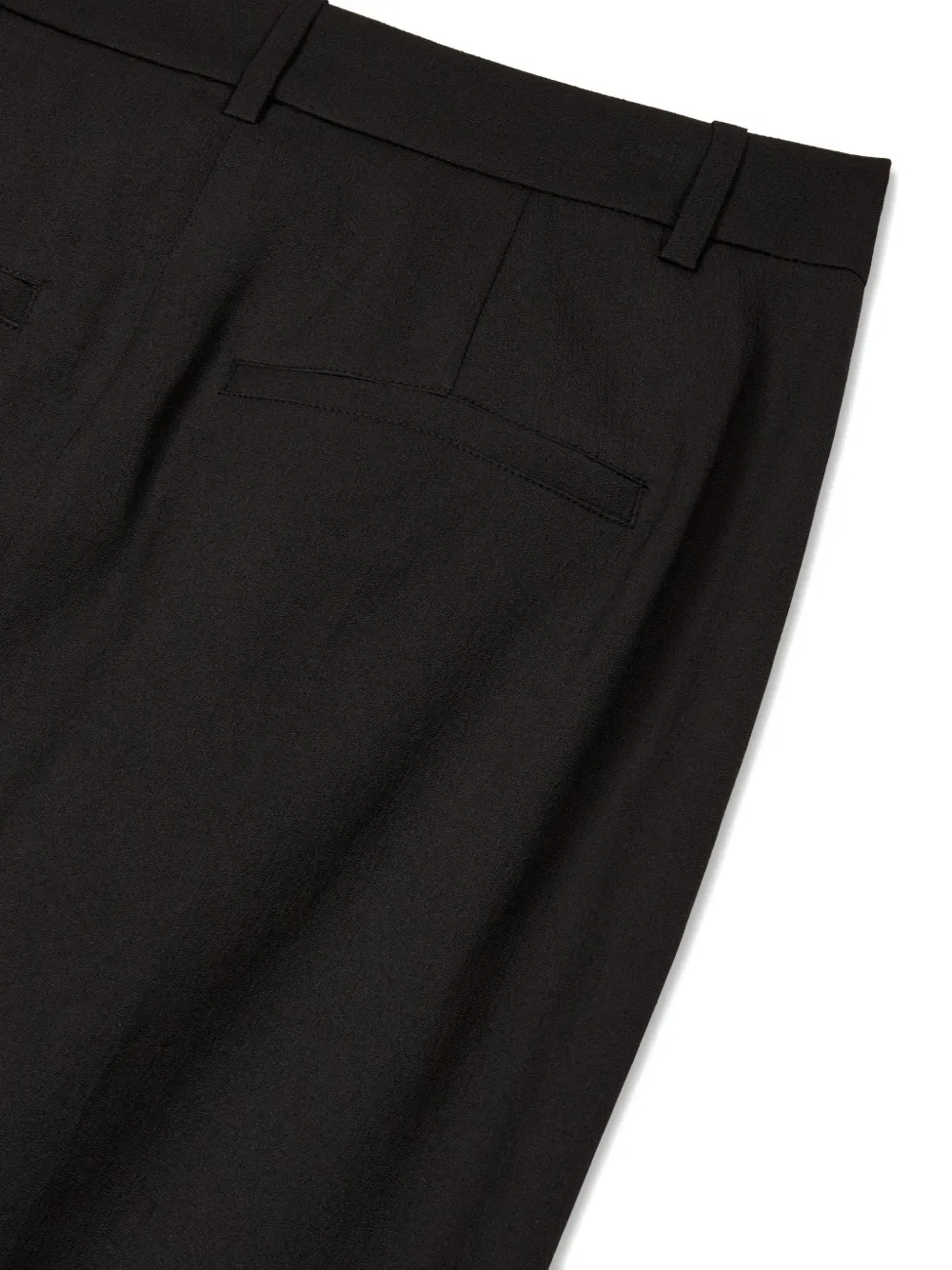 TOMBOY Rok met split aan de voorkant Zwart