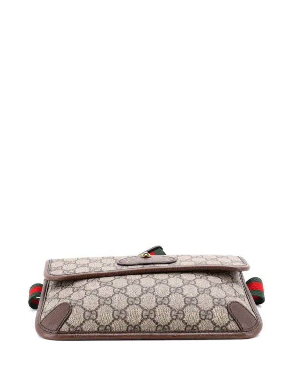 Gucci Pre-Owned Neo Vintage Flap GG Coated Canvas Belt Bag  display picture 2