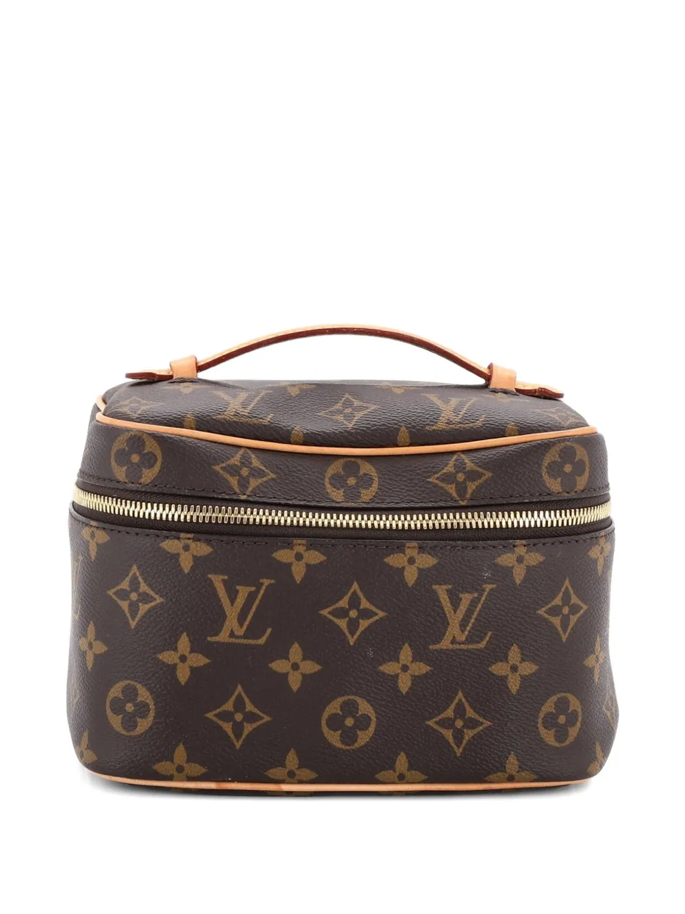Louis Vuitton Pre-Owned Nice Vanity Case Monogram Canvas Mini pouch - Marrone