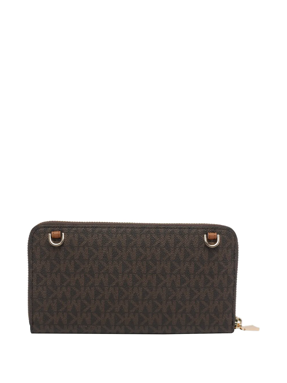 Michael Kors Grote Continental schoudertas met logo-print Bruin