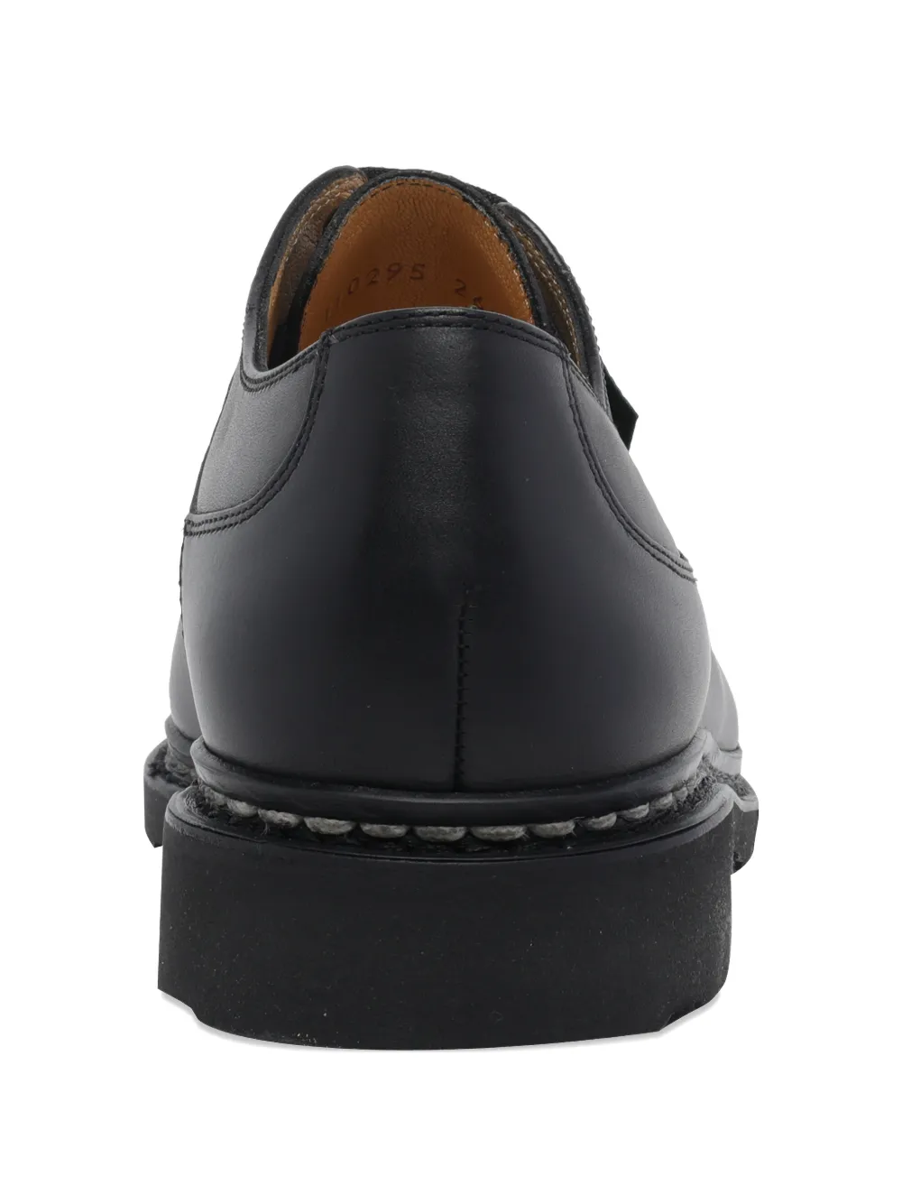 Paraboot Avignon leather derby shoes Zwart