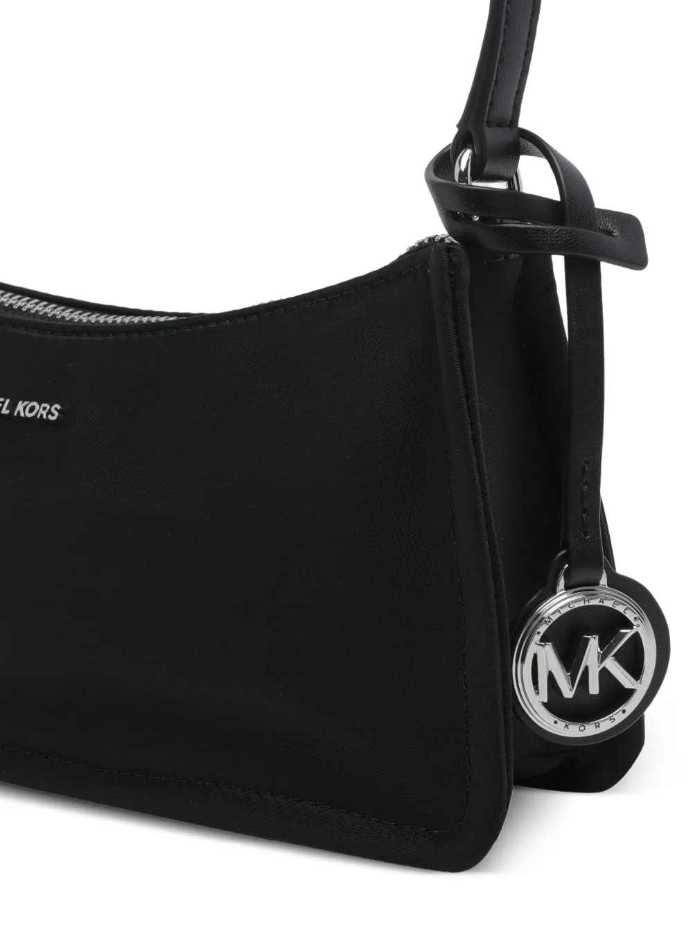 Michael Kors Kleine Zadie crossbodytas met logo-bedel Zwart