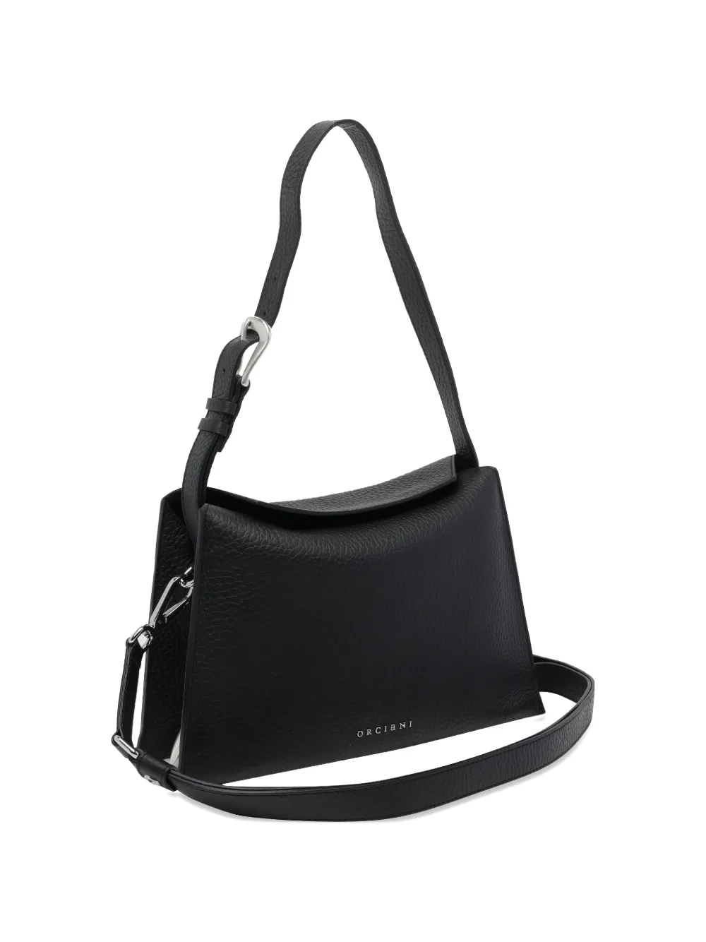  Orciani Bolso De Hombro Trinity Pequeño - Negro 